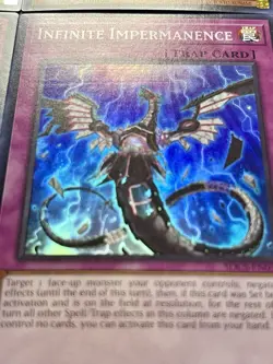 3x Infinite Impermanence + 3x Ghost Belle Haunted Mansion | Super Rare | YuGiOh! - Image 5