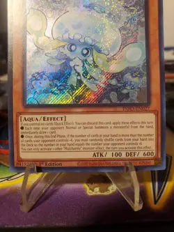 Mulcharmy Purulia INFO-EN027 1st Edition Yugioh Card Secret Rare - Image 5