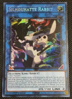 YuGiOh! Silhouhatte Rabbit, MP25-EN090, Prismatic Secret Rare, 1st Edition - Image 1