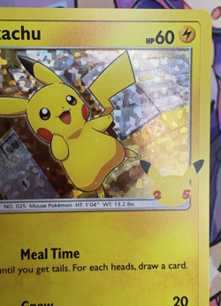 McDonald's Pikachu ✨1c Start✨ 25/25 Holo Pokemon Trading Card 2021 🌺 - Image 3