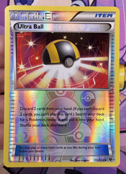 Ultra Ball 113/124 ✨1c Start✨ XY Fates Collide Pokemon Trading Card Game 🌺 - Image 1
