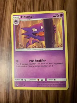 Haunter 037/111 | Uncommon | Sun and Moon: Crimson Invasion Pokemon Card TCG - Image 1
