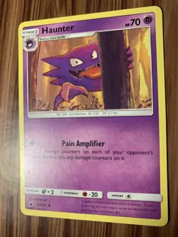 Haunter 037/111 | Uncommon | Sun and Moon: Crimson Invasion Pokemon Card TCG - Image 2
