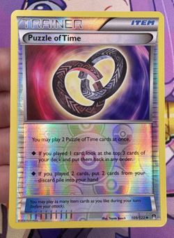 Puzzle Of Time 109/122 ✨1c Start✨ XY Breakpoint Pokemon Trading Card Game 🌺 - Image 1
