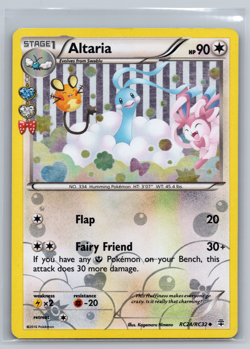 Altaria RC24/RC32 2016 Generations Radiant Collection Pokemon Card Holo MP - Image 1
