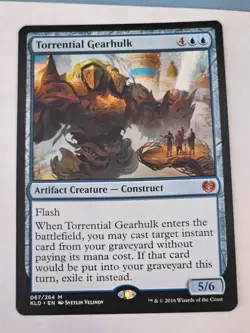 MTG - Torrential Gearhulk - Kaladesh - Image 1