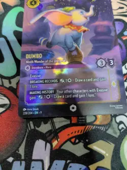 Dumbo - Ninth Wonder of the Universe (Enchanted) (228/204) [Fabled] Near Mint Ho - Image 4
