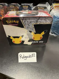 SEALED Pokemon Celebrations 25th Anniversary Collector’s Chest Lunch Box Tin - Image 2