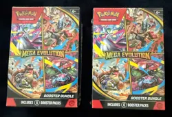 Pokemon TCG Mega Evolution Booster Bundle Set of 2 Sealed Brand New - Image 1