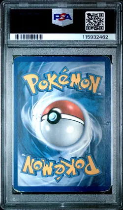 2010 POKEMON HEARTGOLD & SOULSILVER TRIUMPHANT #92 CELEBI-HOLO PSA 1 - Image 2