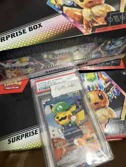 Pokemon TCG Scarlet & Violet Prismatic Evolutions Surprise Box (Lot of 10) - Image 2