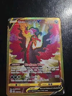 Galarian Moltres V - 183/172 - Pokemon Brilliant Stars Sword Shield Secret NM - Image 1