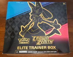 Pokemon TCG: Crown Zenith Elite Trainer Box Factory Sealed - Image 1