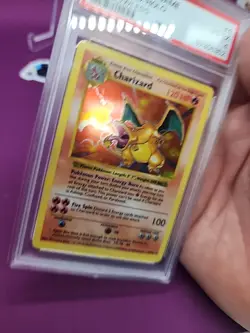 Pokemon TCG Charizard Base Shadowless 1999 PSA 4 Graded Holo Foil *CCGHouse* - Image 5