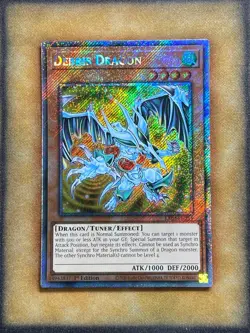 Yugioh Debris Dragon RA03-EN214 Platinum Secret Rare 1st Ed NM - Image 1