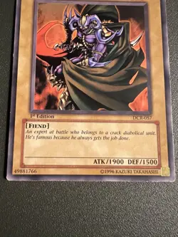 Yugioh! | Archfiend Soldier | 1st Edition |DCR-057 | Rare | HP-Damage - Image 3