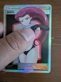 Pokemon Anime Full Art Goddess Story ACG Custom Waifu Trading Card Foil - Image 1
