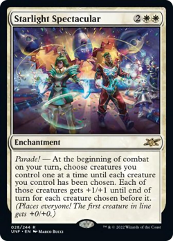 Starlight Spectacular (28) FOIL Unfinity NM Enchantment Rare MAGIC CARD ABUGames - Image 1