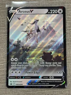 Arceus V SWSH204 SWSH: Sword & Shield Promo Cards Holo - Image 1