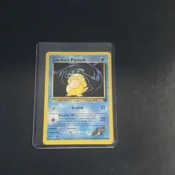 Pokemon Card - Gym Challenge Sabrina's Psyduck 99/132 WOTC - NM - - - Common - Image 1