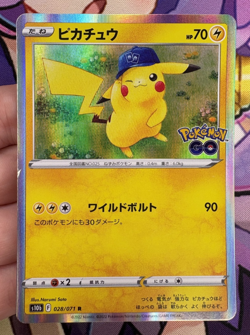 Pikachu ✨1c Start✨ 028/071 R Holo S10B Pokemon GO! Trading Card Game 🌺 - Image 1