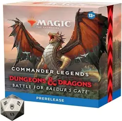 MTG Magic Commander Legends Battle for Baldur's Gate Prerelease Pack Kit - New - Image 1