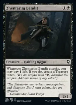 4x Zhentarim Bandit - *FOIL* NM - CML: Battle for Baldur's Gate - Image 1