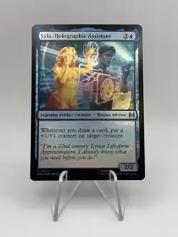 Lyla, Holographic Assistant - Foil - Marvel's Spider-Man Eternal - Near Mint - Image 1