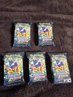 Pokemon TCG: Crown Zenith Booster Pack x6 New & Sealed - Image 3