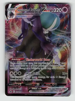 Pokemon - Shadow Rider Calyrex VMAX - 075/198 Chilling Reign - Ultra Rare - NM - Image 1