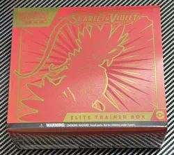 Pokemon Scarlet & Violet Base Koraidon Red Elite Trainer Box NM Trusted Seller! - Image 1