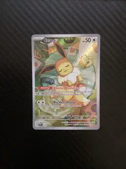 Pokemon TCG Prismatic Evolutions Eevee Black Star Promo #173 NM - Image 1