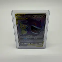 Gengar & Mimikyu GX (Full Art) 164/181 Sm-Team Up Holo Rare Pokemon - Image 1