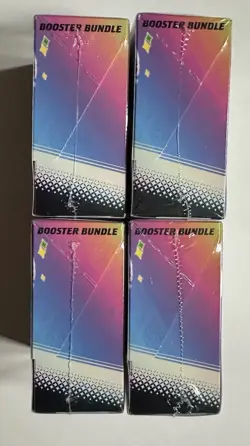 Lot of 4 Pokemon TCG Prismatic Evolutions Booster Bundle - New - Factory Sealed - Image 3