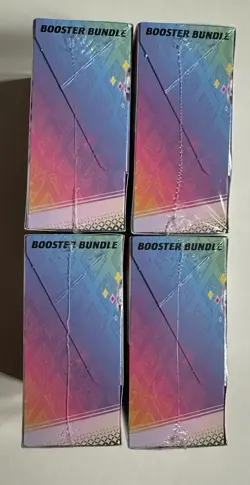 Lot of 4 Pokemon TCG Prismatic Evolutions Booster Bundle - New - Factory Sealed - Image 4