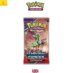Pokemon Temporal Forces SV05 Booster Pack New Sealed English Scarlet Violet - Image 1