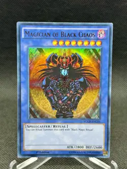 Yu-Gi-Oh! TCG Magician of Black Chaos YGLD-ENC01 Lightly Played Free Shipping - Image 1