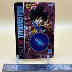 Dragon Ball GT Battle Card Carddass #06 Amada 1996 Japanese Anime Japan C-32 - Image 3