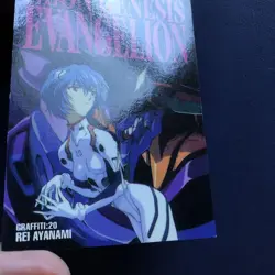 Neon Genesis Evangelion Rei Ayanami 1997 Gradless Masters Trading Card - Image 3