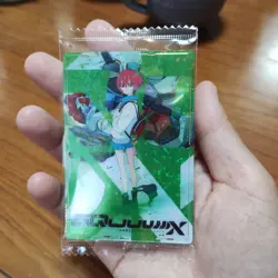 Mobile Suit Gundam Zeek Aks Wafer Key Visual Trading Card Individual Card - Image 1