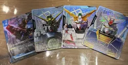 Gundam Card Game Banshee LR Resource C++ Play Used Condition - Image 1