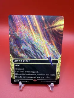 MTG Lotus Field 0023 Borderless Edge of Eternities: Stellar Sights Reg NM - Image 1
