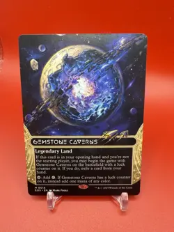 MTG Gemstone Caverns 0016 Borderless Edge of Eternities: Stellar Sights Reg NM - Image 1