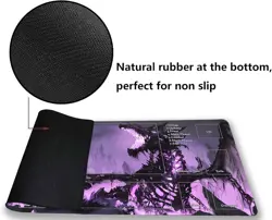 MTG Playmat - 24 x 14 Inch Trading Card Game Zombie Dragon With Zones5 - Image 4