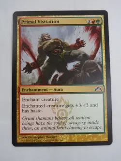 2013 Magic The Gathering MTG Gatecrash #187/249 Primal Visitation - Image 1