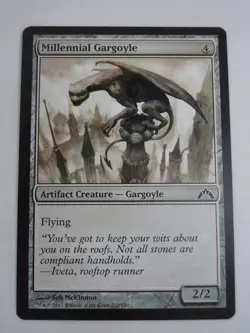 2013 Magic The Gathering MTG Gatecrash #232/249 Millennial Gargoyle - Image 1