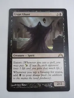 2013 Magic The Gathering MTG Gatecrash #61/249 Crypt Ghast - Image 1