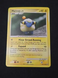 Mareep 82/127 Platinum Regular Pokemon TCG Light Played Condition - Image 1