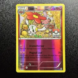 Pokemon League Card 2015 Breakthrough - Floette 102/162 Reverse Holo - Image 2