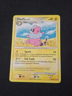Flaaffy 48/127 Platinum Regular Pokemon TCG Light Played Condition - Image 1